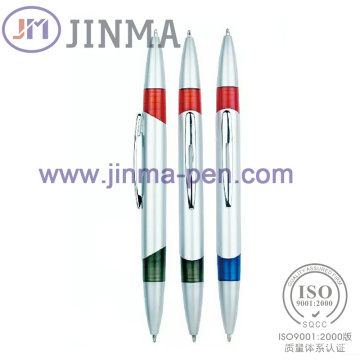 La promoción 2 plástico en 1 Ball Pen Jm-M024